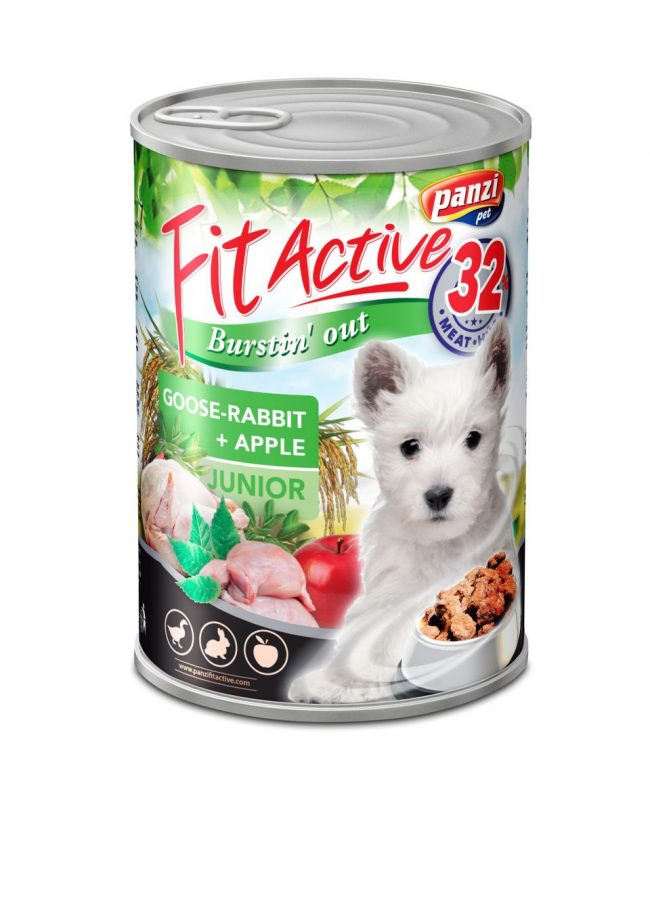 Fit Active Canned Food Junior Goose & Rabbit - 415g