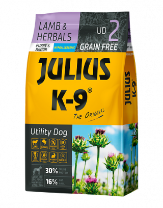 Julius K-9 Lamb & Herbals Puppy - 10kg