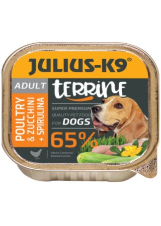 De paté kuipjes zorgen voor een smakelijke maaltijd, zowel als volwaardige voeding of als extra over de hondenbrokken. Verpakt in kuipjes van 150g.