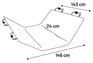 Bescherm je autobekleding met het beschermdeken Paco! Dit water- en vuilafstotende deken is perfect voor de achterbank en heeft een zachte fleece bovenzijde. Eenvoudig te bevestigen met kliksluiting, geschikt voor de meeste automerken, en voorzien van twee inkepingen met rits voor de autogordels. Kan ook als kuipmodel gebruikt worden.