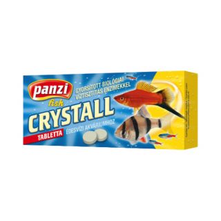 De Crystall tabletten zijn speciaal ontwikkeld om organische stof (uitwerpselen, voedselresten) af te breken en troebelheid in het aquarium te voorkomen.