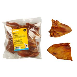 Varkensoren zijn een natuurlijke, eiwitrijke kauwsnack voor honden. En een uitstekende energiebron en zijn onweerstaanbaar dankzij hun hoge vetgehalte.