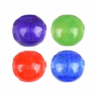 Deze Squeez bal is het perfecte apporteerspeeltje voor jouw hond. Zijn botsende effect en onvoorspelbare bewegingen zorgen voor urenlang speelplezier.