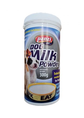 Melkpoeder voor pups ter vervanging van natuurlijke melk, als supplement voor zwangere of zogende moeders of zieke/oude honden.