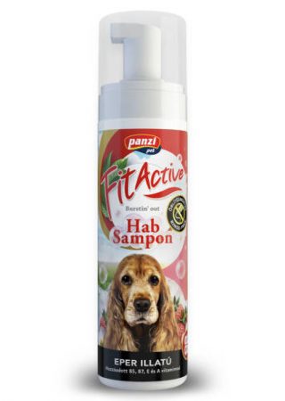 Een frisse, schone vacht zonder water te gebruiken! De Panzi Pet droogshampoo met aardbeiengeur is ideaal voor honden die niet van water houden.