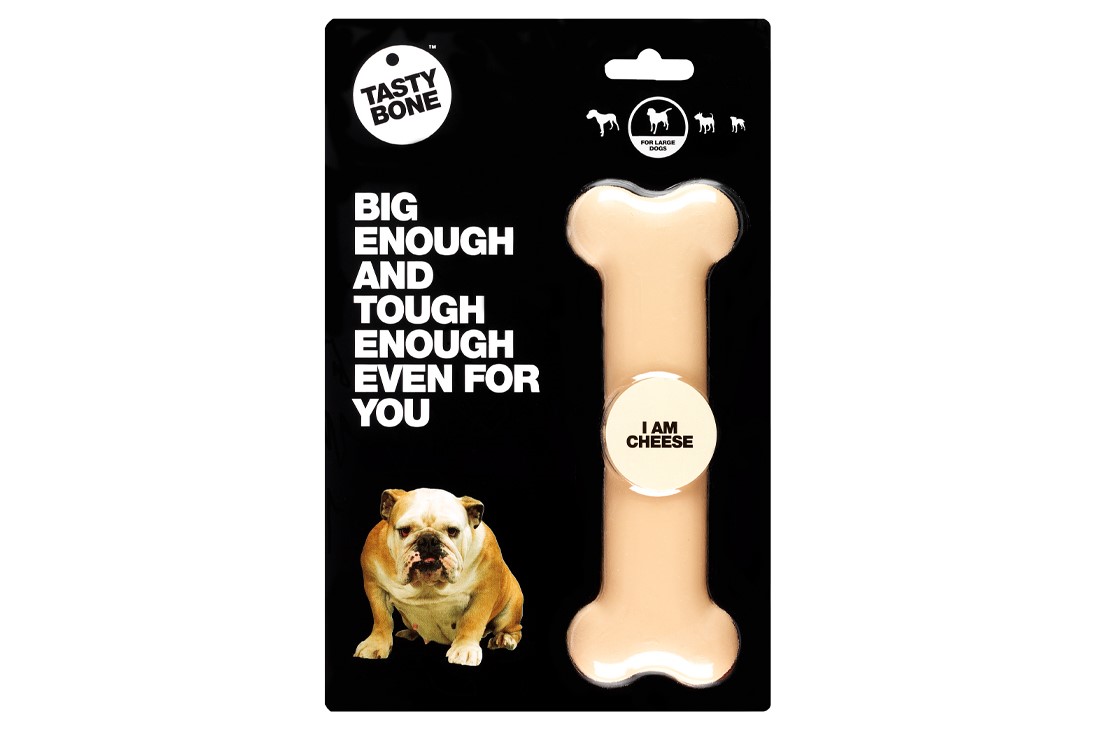De Tastybone is gemaakt van 100% zuiver nylon en natuurlijke aroma's. Een extreem hard bot geschikt voor uren kauwplezier!
