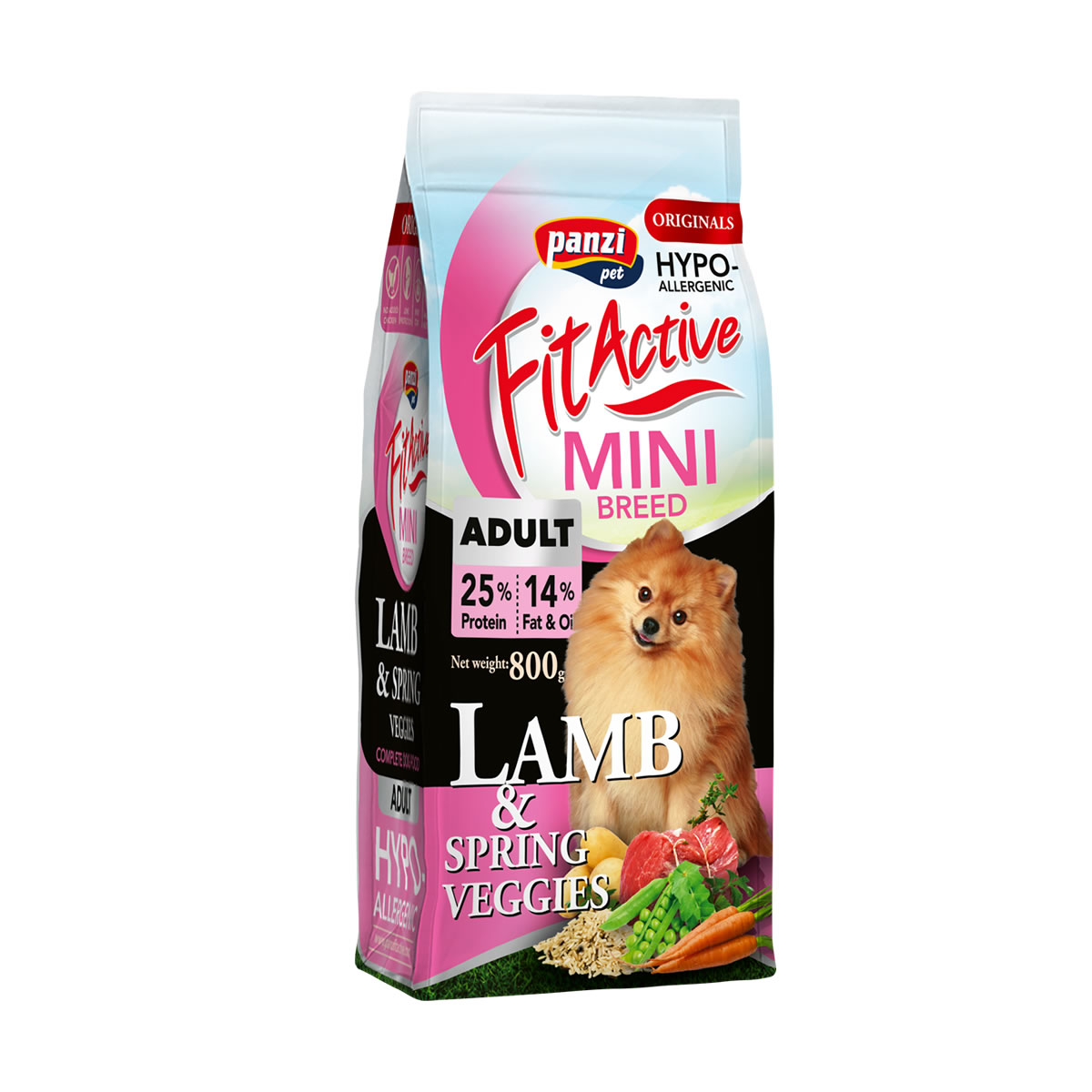 De Hypo Lamb Mini hondenbrokken zijn speciaal voor kleine rassen met gevoelige spijsvertering of voedselintoleranties. De formule is vrij van kip!