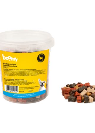 Deze heerlijke kleine kluifjes zijn speciaal voor pups of honden van kleine rassen. Door hun lengte van 1,2cm en zachte structuur, de ideale traktatie!