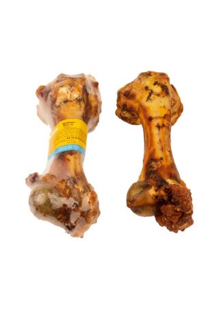 Dit varkensbot van ong. 20cm is de ideale langdurige kauwsnack voor kleine tot middelgrote honden die houden van een uitdaging.