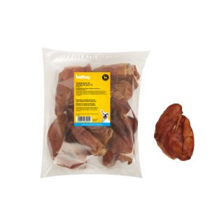 De xl varkensoren hebben een lengte tot wel 20cm en zijn daarmee perfect voor grote hondenrassen. De royale zak van 600g bied langdurig kauwplezier!