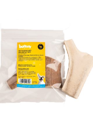 Het gespleten hertengewei is een van de hardste en meest duurzame kauwsnacks voor honden. Verkrijgbaar in verschillende maten/gewichten.