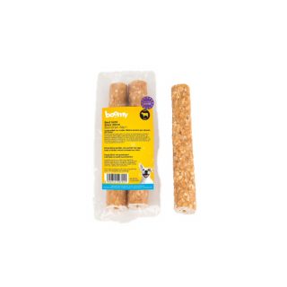 De Beef Bone sticks van 20cm zijn heerlijke staven gemaakt van runderhuid gevuld met een heerlijke mengeling van runderpens en bullenpees.